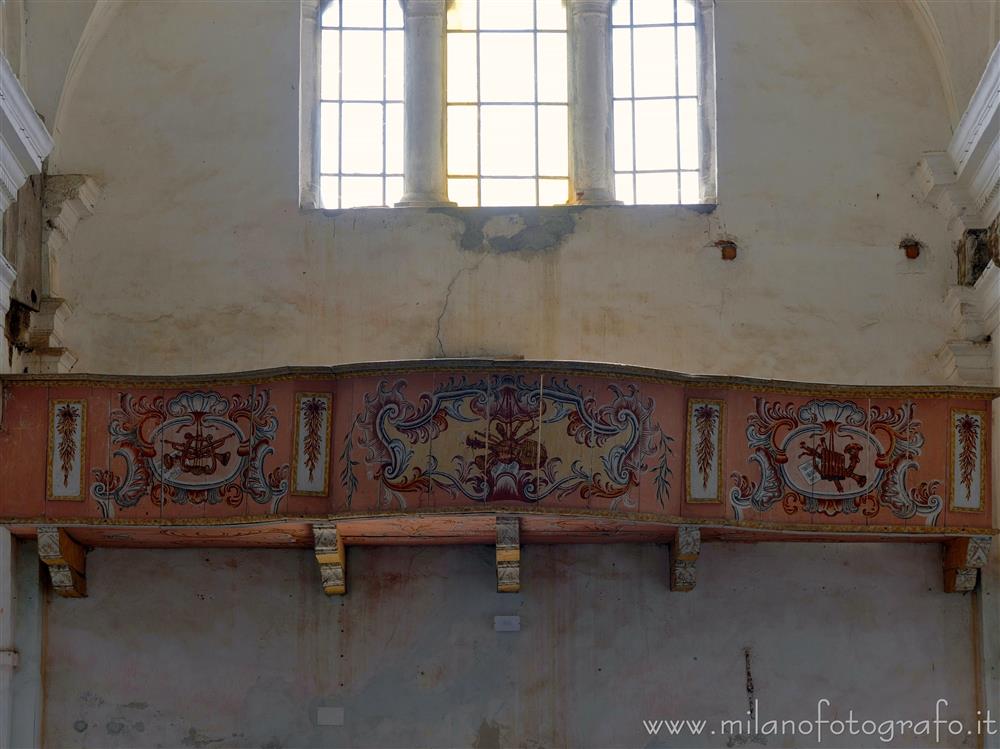 Sandigliano (Biella) - Cantoria della Chiesa di Santa Maria delle Grazie del Barazzone